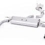 Audi A3 2.0 TFSI 8V (US only) - Resonated (Quieter) Cat-Back Exhaust System with Titanium Tips