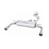 Audi A3 2.0 TFSI 8V (US only) - Resonated (Quieter) Cat-Back Exhaust System with Titanium Tips