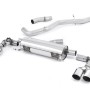Audi S1 - Non-Resonated (Louder) Cat-Back Exhaust System with Quad Polished Round Trims