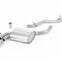 Audi A3 3.2 V6 Quattro - Non-Resonated (Louder) Cat-Back Exhaust System with Polished Trims