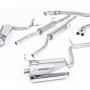 Audi A4 2.0 B7 Quattro/DTM - Resonated (Quieter) Cat-Back Exhaust System with GT100 Trims (For Manual Models)