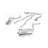 Audi A4 2.0 B7 Quattro/DTM - Non-Resonated (Louder) Cat-Back Exhaust System with GT100 Trims (For Manual Models)