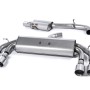 Audi S3 8V/8V.2 - Non-Valved & Resonated (Quieter) Cat-Back Race Exhaust System with Quad Round Polished Tips