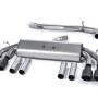 Audi S3 8V/V.2 - Non-Valved & Non-Resonated (Louder) Cat-Back Race Exhaust System with Quad Round Titanium Trims