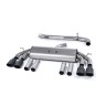 Audi S3 8V/V.2 - Non-Valved & Non-Resonated (Louder) Cat-Back Race Exhaust System with Quad Round Titanium Trims