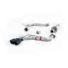Audi A3 2.0 TDI MQB - Resonated (Quieter) Cat-Back Exhaust System with Cerakote Black Trims
