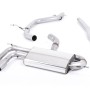 Audi A3/VW Golf GTD/Scirocco GT - TDI 2.0 170PS - DPF-Back Exhaust System with Titanium Trims