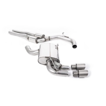 Audi RS3 8P Sportback S Tronic - Cat-Back Exhaust System with Titanium Trims