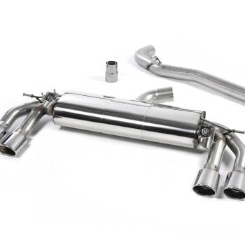 Audi TTS MK3 - Non-Resonated (Louder) Cat-Back Exhaust System with Polished Oval Tips