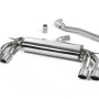 Audi TTS MK3 - Non-Resonated (Louder) Cat-Back Exhaust System with Polished Oval Tips