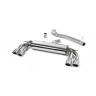 Audi TTS MK3 - Non-Resonated (Louder) Cat-Back Exhaust System with Polished Oval Tips