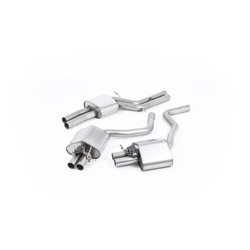 Audi RS6 C7 - Road+ Cat-Back Exhaust System - Fits OE Tips