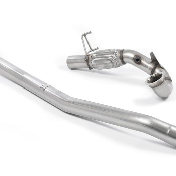 Audi TTS MK3 Non GPF models - Large Bore Downpipe with Catalyst Delete (For Milltek Cat-Back)