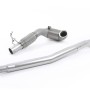 Audi TTS MK3 Non GPF models - Stainless Steel Cast Large Bore Downpipe with Hi-Flow Sports Catalyst (For OE Cat-Back)