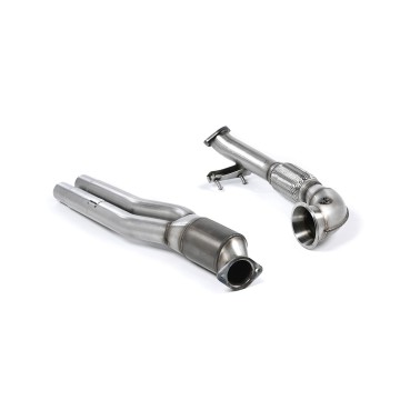 Downpipe (Primary Hi-Flow Sports Cat + Turbo Elbow) - Audi RS3 8V Pre Facelift