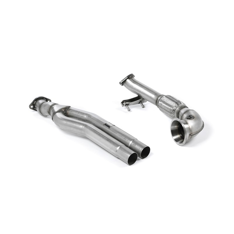 Downpipe (Primary Catalyst Delete + Turbo Elbow) - Audi RS3 8V Pre Facelift