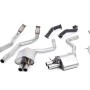 Audi RS6/RS7 C7 - Non-Resonated (Louder) Complete Exhaust System with Catalyst Bypass - Uses OE Trims