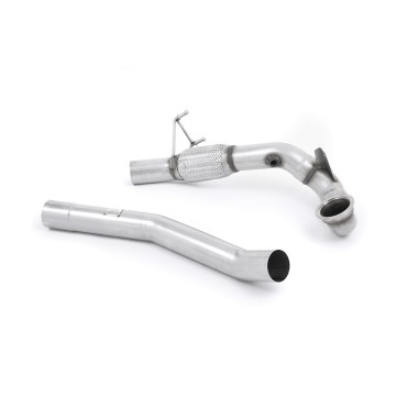 Audi S1 - Large Bore Downpipe with Catalyst Delete (For Milltek Cat-Back)