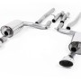 Audi RS6 C6 - Non-Resonated (Louder) Cat-Back Exhaust System with Polished Dual-Oval Trims