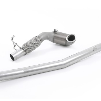 Audi TTS MK3 Non GPF models - Stainless Steel Cast Downpipe with Race Cat (For Milltek Cat-Back)