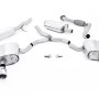 Audi A4 2.0 B9 Quattro - Resonated (Quieter) Cat-Back Exhaust System with Dual GT-100 Polished Trims