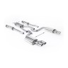 Audi S6 V10 C6 - Resonated (Quieter) Cat-Back Exhaust System with Polished Trims