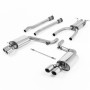 Audi S6 V10 C6 - Road+ Part-Resonated Cat-Back Exhaust System with Polished Trims