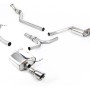 Audi A4 2.0 B8 S line (Manual) - Non-Resonated (Louder) Cat-Back Exhaust System with Duel Outlet GT100 Trims