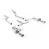 Audi A4 2.0 B8 S line (Manual) - Non-Resonated (Louder) Cat-Back Exhaust System with Duel Outlet GT100 Trims