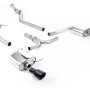 Audi A4 2.0 B8 S line (Manual) - Non-Resonated (Louder) Cat-Back Exhaust System with Dual-outlet Cerakote Black Trims