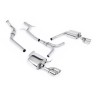Audi A4 2.0 B8 S line (Tiptronic) - Non-Resonated (Louder) Cat-Back Exhaust System with Quad-outlet GT80 Trims