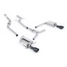 Audi A4 2.0 B8 S line (Tiptronic) - Non-Resonated (Louder) Cat-Back Exhaust System with Dual-outlet GT100 Trims