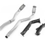 Large Bore Downpipes with Catalyst Bypass Pipes For OE Cat-Back (Audi C7 RS6/RS7/S6/S7)