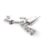 Audi A3 2.0T FSI - Resonated (Quieter) Cat-Back Exhaust System with Smaller Volume Rear Silencer and GT-80 Polished Trims