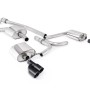 Audi A5 2.0 TFSI - Cat-Back Exhaust System with Cerakote Black Quad Outlet Trims