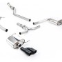Audi A4 2.0 B8 S line (Manual) - Non-Resonated (Louder) Cat-Back Exhaust System with Cerakote Black Quad-outlet Trims