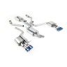 Audi SQ5 Supercharged - Cat-Back Exhaust System with Quad Burnt Titanium Tips