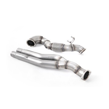 Large Bore Downpipe with Catalyst Delete (Audi RS3 8V/8Y/TTRS MK3)