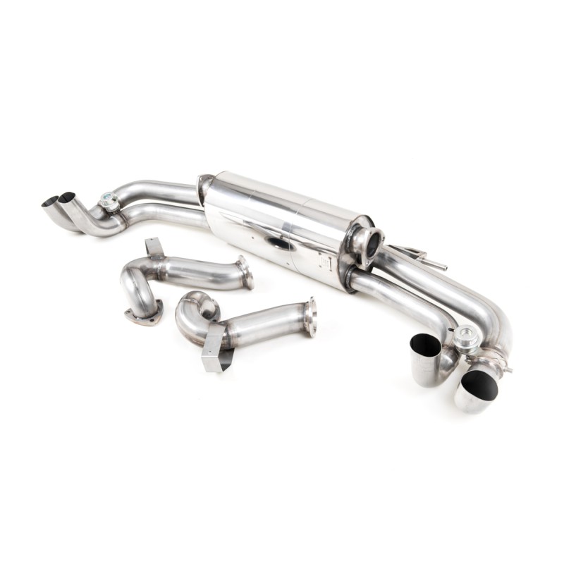 Audi R8 V10 5.2L Plus (2016 - 2019) - Valved Cat-Back Exhaust System - Uses OE Trims