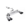Audi S3 8V.2 - Resonated (Quieter) GPF/OPF-Back Exhaust System with Quad Round Cerakote Black Tips