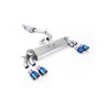 Audi S3 8V.2 - Resonated (Quieter) GPF/OPF-Back Exhaust System with Quad Round Burnt Titanium Tips