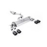 Audi S3 8V.2 - Resonated (Quieter) GPF/OPF-Back Exhaust System with Quad Round Carbon Trims