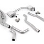 Audi RS6/RS7 C8 - Non Resonated Cat Back System (Twin 80mm) with Cerakote Black Oval Trims - Louder - (OE Requires Cutting)