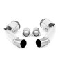 Audi RS6/RS7 C8 & S8 - Large Bore Downpipe with Cat & GPF Delete - For OE