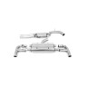 Audi RS3 8V Facelift - 80MM Resonated (Quieter) Cat-Back Exhaust System with Titanium Trims