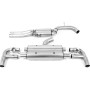 Audi RS3 8V Facelift - 80MM Resonated (Quieter) Cat-Back Exhaust System with Burnt Titanium Trims