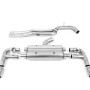 Audi RS3 8V - 80MM Non-Resonated (Louder) Cat-Back Exhaust System with Burnt Titanium Trims