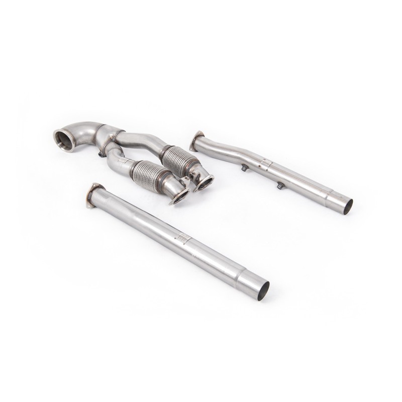 V2 Downpipe with Decat & OPF Bypass (Audi RS3 8V+8Y/RSQ3/TTRS MK3)