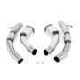 Audi RS6/RS7 C8 & S8 D5 - Large Bore Downpipes & De-Cat (For Milltek System)