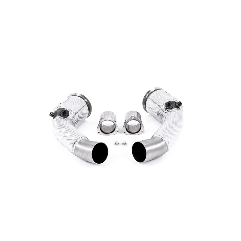Audi RS6/RS7 C8 & S8 D5 - Large Bore Downpipe & Hi Flow Sports Cat (For OE System)